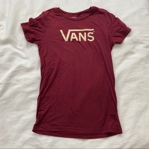 Vans Maroon Shirt